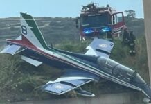 Frecce Tricolori aerobatic training in Pantelleria is interrupted Frecce Tricolori aerobatic training in Pantelleria is interrupted