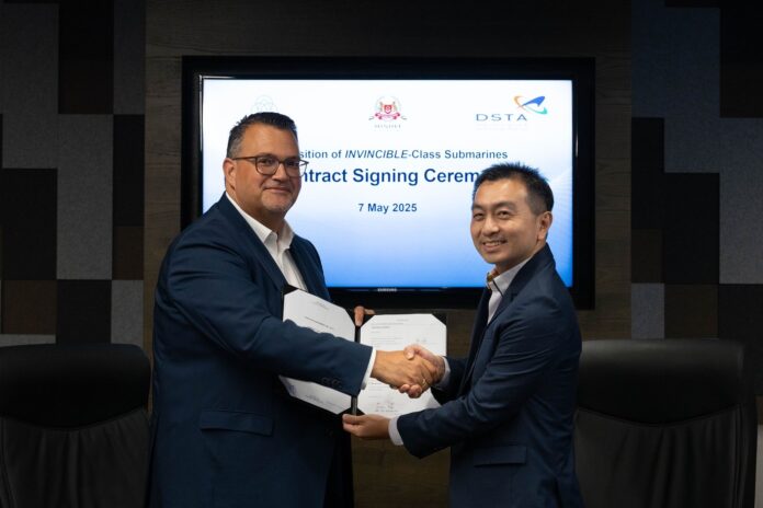 TKMS receives order for two additional submarines from Singapore