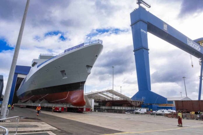 HMS Venturer ventures forth as the First Type 31 frigate makes its debut