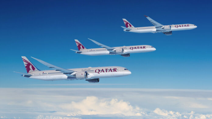 Boeing and Qatar Airways announce historic order