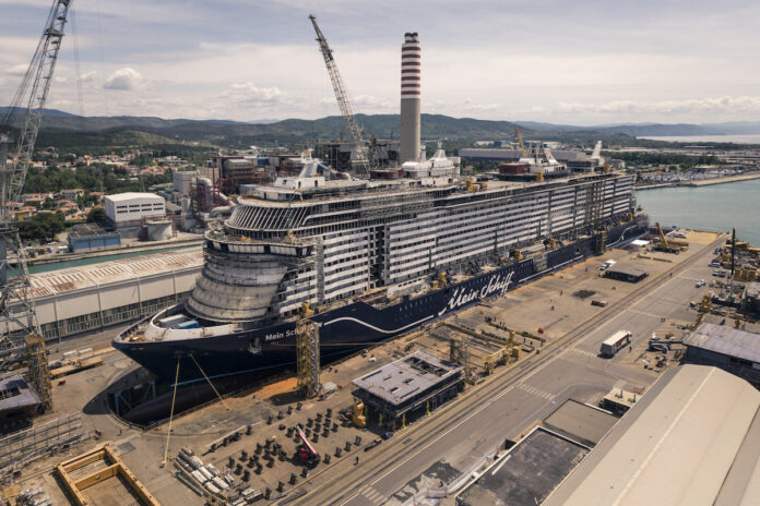 “Mein Schiff Flow” launched in Monfalcone