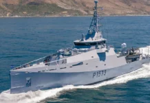 Damen advances SA’s maritime security with third vessel delivery Damen advances SA’s maritime security with third vessel delivery