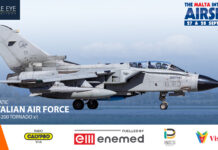Italian AF Tornado joins the static line at Malta Airshow Italian AF Tornado joins the static line at Malta Airshow