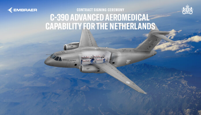 Netherlands push on C-390 abilities with aeromedical system