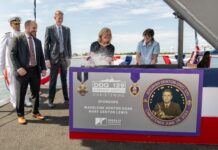 HII christens guided missile destroyer Jeremiah Denton (DDG 129) HII christens guided missile destroyer Jeremiah Denton (DDG 129)