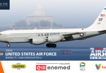 The TC-135W from the USAF joins the static line up The TC-135W from the USAF joins the static line up