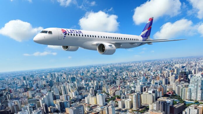 LATAM plans to boost connectivity in South America with Embraer's E195-E2