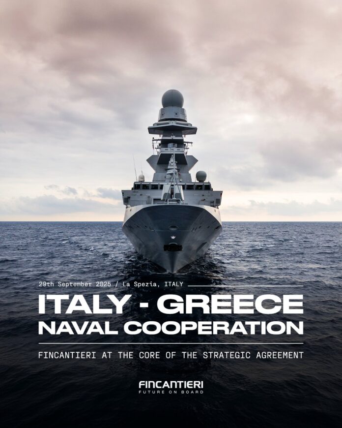 Italy-Greece naval cooperation: Fincantieri at the core of the agreement