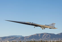 X-59 Soars: A New Era in Supersonic Flight Begins Lockheed Martin X59 First Flight