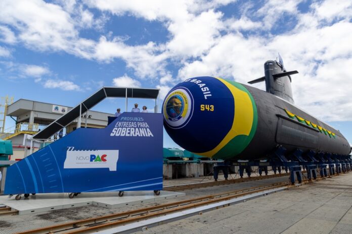 Brazil takes third and launches Fourth Scorpène-Class Submarines