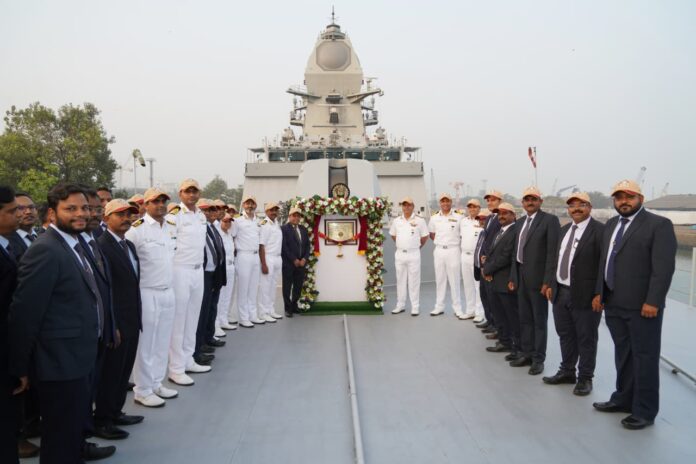 Delivery of ‘Taragiri’, fourth Nilgiri Class advanced stealth frigate
