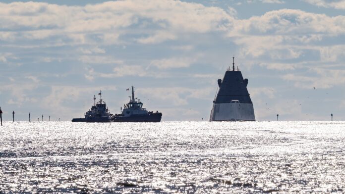 HII Completes Builder’s Sea Trials for USS Zumwalt (DDG 1000)