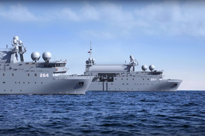 Saab launches second Polish SIGINT ship