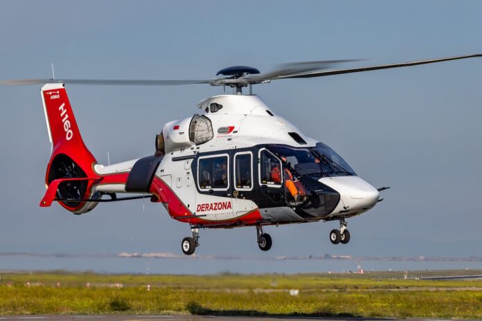 Derazona is the first Airbus H160 energy operator in Southeast Asia