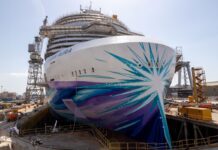 Fincantieri: “Norwegian Aura” launched in Monfalcone Fincantieri: “Norwegian Aura” launched in Monfalcone