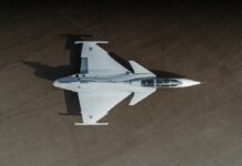 Saab presents first Gripen F Saab presents first Gripen F
